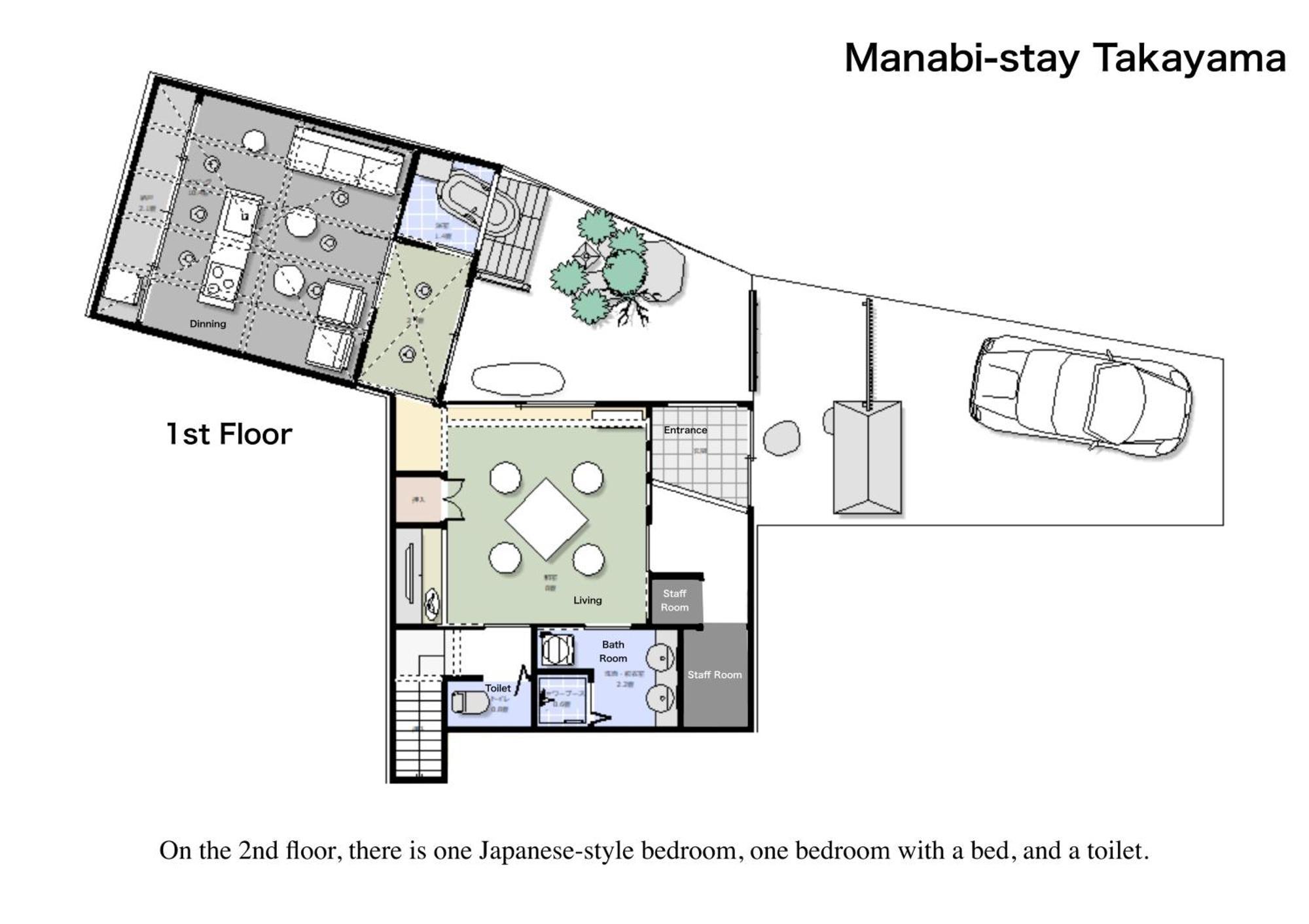Manabi-Stay Takayama: Modern Kura Dining and Semi-Open-Air Bath in Traditional House Takayama  Exterior photo